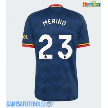 Camisa de time de futebol Arsenal Mikel Merino #23 Replicas 2º Equipamento 2026-27 Manga Curta